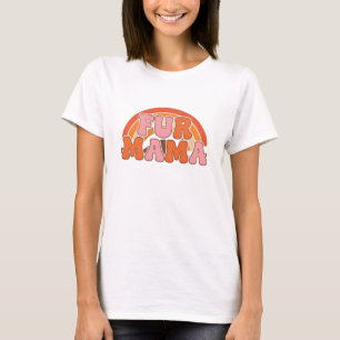 Retro Fur Mama T-shirt – Petful Mom Vintage Honden