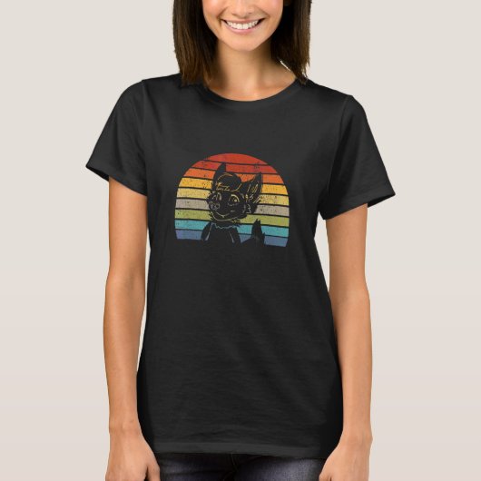 Retro Furry Fandom Cute Owo Fursuit T-shirt (Voorkant)