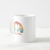 Retro Furry Fandom Furgeschiker Gift Koffiemok (Voorkant links)