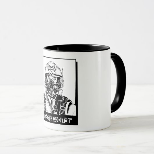 Retro Future HyperShift Mok (Voorkant rechts)