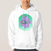 Retro Future Ride – Your Best Car Hoodie (Voorkant)