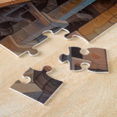 Retro Futurisme Art Puzzel (Zijkant)