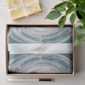 Retro futurisme, Cyber Vrouw in het Wit Tissuepapier (Geschenk)