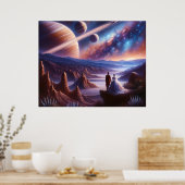 Retro Futurismus Poster (Keuken)