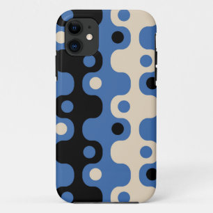 Retro Futuristic Abstract Patroon Case-Mate iPhone Case