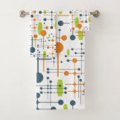 Retro Futuristic Bad Handdoek (Insitu)