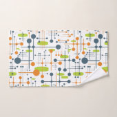 Retro Futuristic Bad Handdoek (Handdoek)