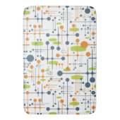 Retro Futuristic Badmat (Voorkant Verticaal)