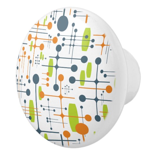 Retro Futuristic Keramische Knop (Rechts)