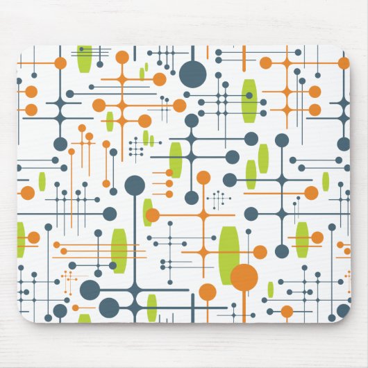 Retro Futuristic Muismat (Voorkant)