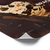 Retro-Futuristic Space Travel Art Print Alien (Hoek)