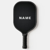 Retro futuristisch gepersonaliseerd pickleball paddle (Achterkant)