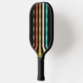 Retro futuristisch gepersonaliseerd pickleball paddle