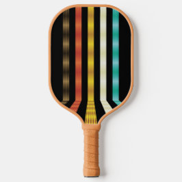 Retro futuristisch gepersonaliseerd pickleball paddle