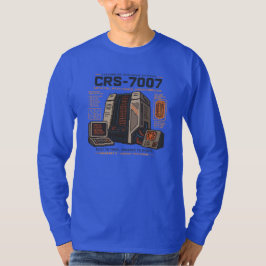 Retro Futuristische AI Robot Computer Vaporwave Ne T-shirt