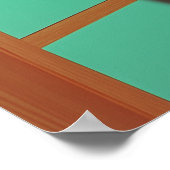 Retro-futuristische glamoureuze esthetiek poster (Hoek)