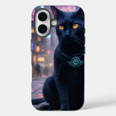 Retro futuristische kat Case-Mate iPhone case (Achterkant)