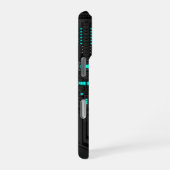 Retro-futuristische PixelArt TechGear iPhone Hoesje (Rechterkant)