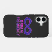 Retro-Futuristische Psychedelisch iPhone 16 Hoesje (Achterkant horizontaal)