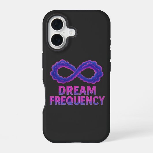 Retro-Futuristische Psychedelisch iPhone 16 Hoesje (Achterkant)