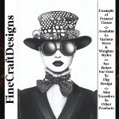 Retro Futuristische Steampunk Vrouw AC4 Decoupage Tissuepapier