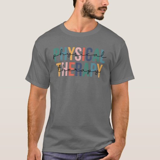 Retro  Fysische therapie Funny Therapist Nur T-shirt (Voorkant)