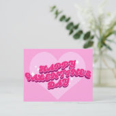 Retro-galentine-Briefkaart Briefkaart (Staand voorkant)