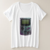 Retro Game Boy Grote Maat T-shirt (Design voorkant)