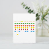 Retro Game Briefkaart (Staand voorkant)
