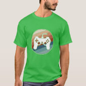 Retro Game Controller friend retro T-shirt (Voorkant)