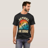 Retro Game Designer Retirement Wor T-shirt (Voorkant volledig)