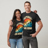 Retro Game Designer Retirement Wor T-shirt (Unisex)