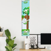 Retro Game Groeigrafiek Poster (Thuiskantoor)