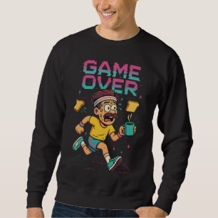 Retro “Game Over” Coffee Rush – Grappig Rennend Ka Trui