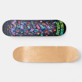 Retro Game Overload Edition 1 Persoonlijk Skateboard (Horizontaal)