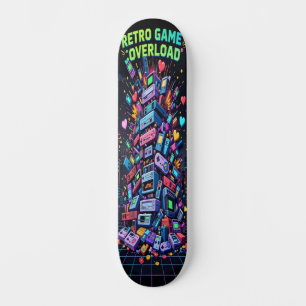 Retro Game Overload Edition 1 Persoonlijk Skateboard