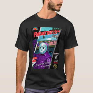 Retro Game Series vrijdag de 13e Relaxed Fit T-shirt