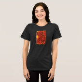Retro gamecassette Tri-Blend shirt (Voorkant volledig)