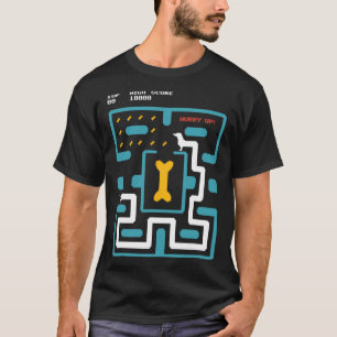 Retro Gameconsole Videogame Hond Jaren 80 Arcade T-shirt