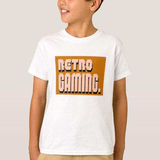 Retro gamen t-shirt (Voorkant)