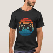 retro gamepad controller gamer t-shirt (Voorkant)