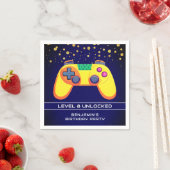 Retro Gamer Arcade verjaardagsfeestje Servet (Insitu)