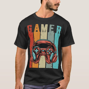 Retro Gamer Art - Gaming Controller T-shirt