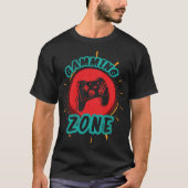 Retro Gamer Art -  Gaming Controller T-shirt (Voorkant)