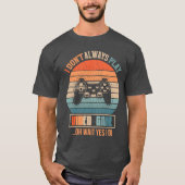 Retro Gamer Art -  Gaming Controller T-shirt (Voorkant)