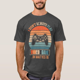 Retro Gamer Art -  Gaming Controller T-shirt