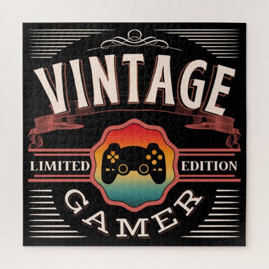 RETRO GAMER BEPERKTE EDITIE LEGPUZZEL (Verticaal)