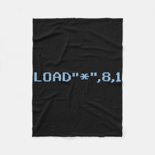 Retro Gamer C64-gamen Fleece Deken
