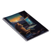 Retro Gamer Cat | 8-Bit Pixel Art Gaming Notitieboek (Rechterzijde)