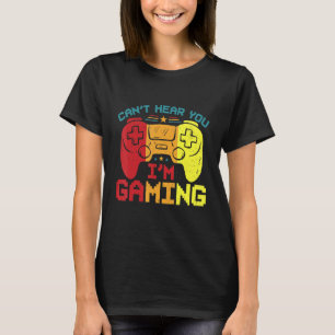 Retro Gamer Headset Sorry dat ik geen gok hoor. T-shirt